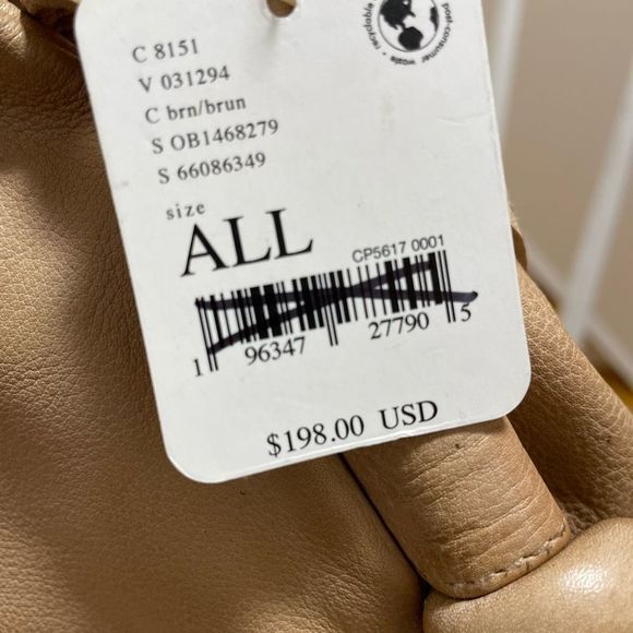 We The Free Studded Leather Savoy Tote by Free People NWT MSRP $198 - Picture 9 of 10